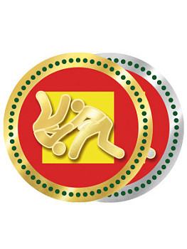 Вкладыш в медаль/ приз/ кубок - Эскиз-521/522-18